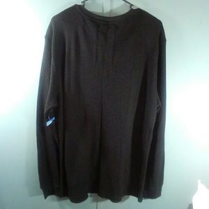 Highland XL Black Thermal Henley NWT
